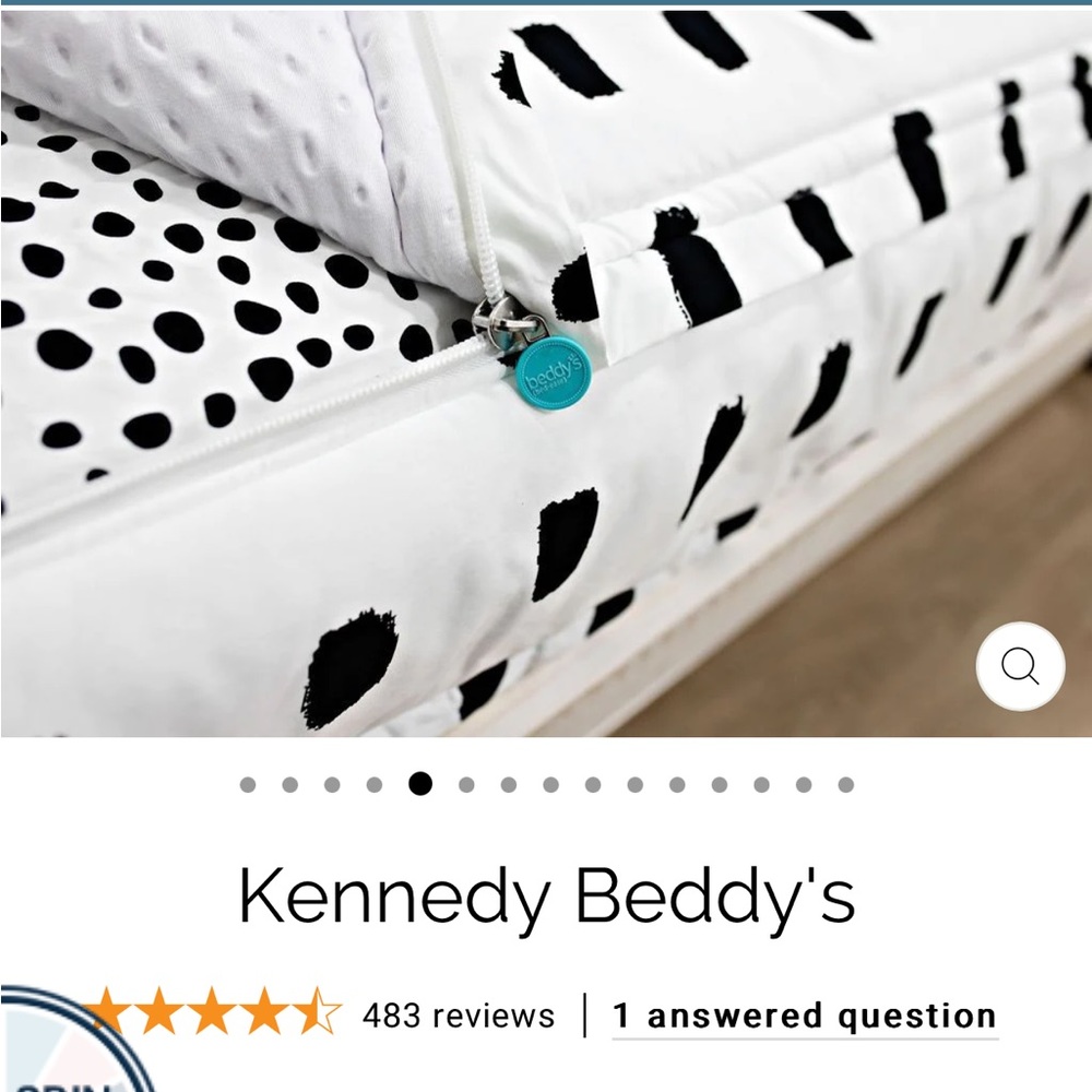 Twin Beddy’s Zippered Bedding